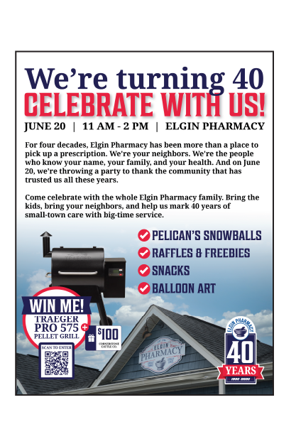 Elgin Pharmacy Poster